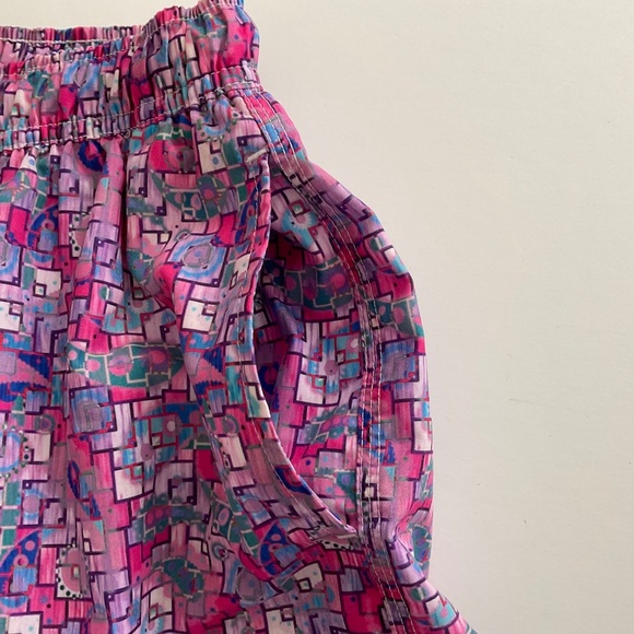 Bertigo Graphic Print Swim Shorts Sz M Multicolor Quick Dry Beach Summer Comfort - Picture 7 of 10